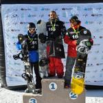 Pódio Slopestyle - Categoria Master A