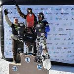 Pódio Slopestyle - Categoria Master B