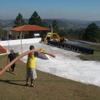 Fazendo a neve