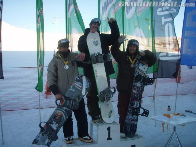 Pódio Slopestyle Aberto - Cat. Aspirantes