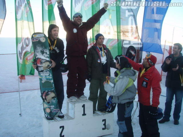 Pódio Slopestyle Aberto - Cat. Masters A