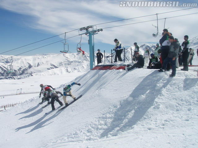 Largada do Boardercross