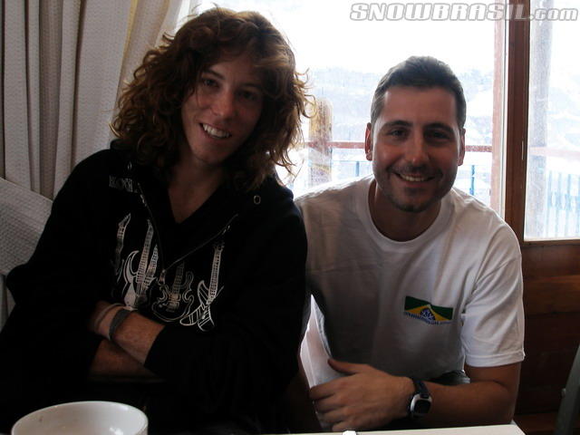 Shaun White e Yan Grossman