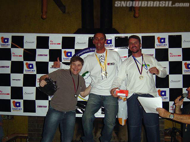 Pódio Slalom Gigante cat. Masters A