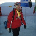 Isabel e suas medalhas
