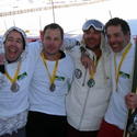 Paulo, Dany, João e Mallmann